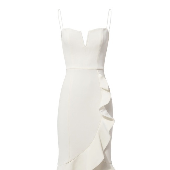 NICHOLAS Dresses & Skirts - Nicholas Bandage Ruffle Dress